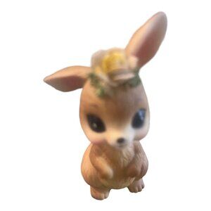 🐰JOSEF ORIGINALS Bunny Rabbit 1950s Signed Taiwan Tag 3-1/8” H